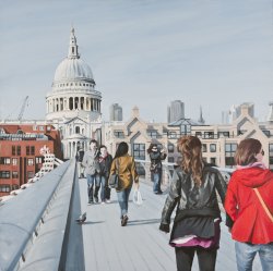 Toward St Paul&#039;s